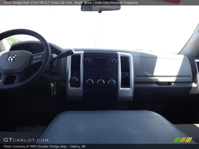 Bright White / Dark Slate/Medium Graystone 2012 Dodge Ram 2500 HD SLT Crew Cab 4x4