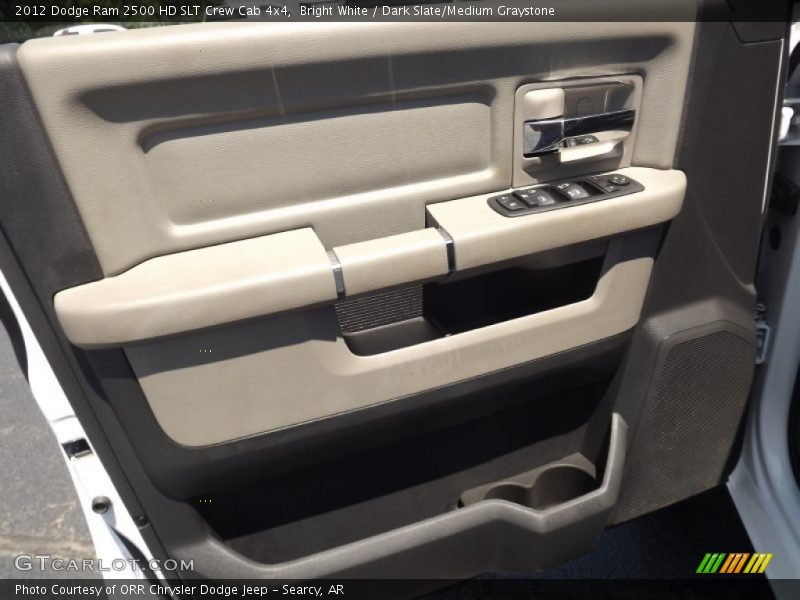 Bright White / Dark Slate/Medium Graystone 2012 Dodge Ram 2500 HD SLT Crew Cab 4x4