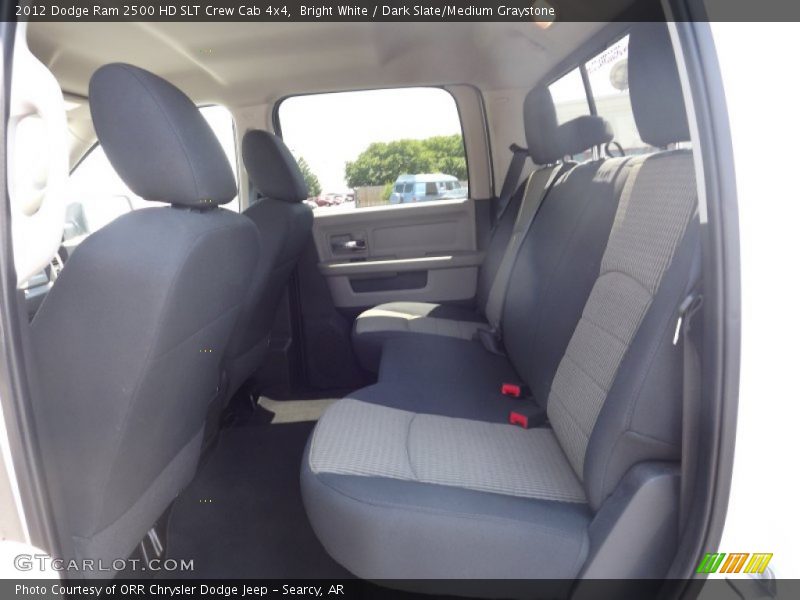 Bright White / Dark Slate/Medium Graystone 2012 Dodge Ram 2500 HD SLT Crew Cab 4x4