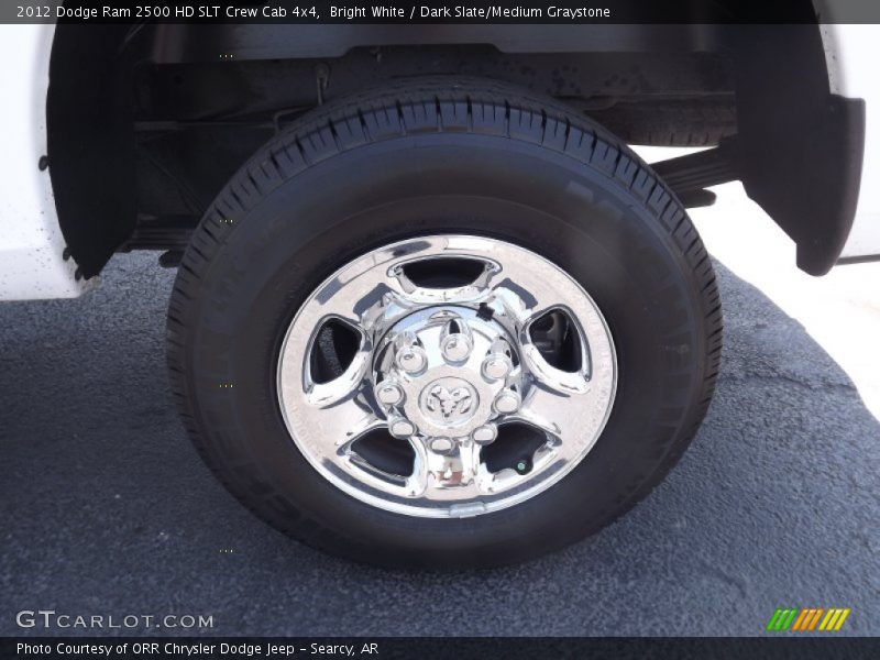 Bright White / Dark Slate/Medium Graystone 2012 Dodge Ram 2500 HD SLT Crew Cab 4x4