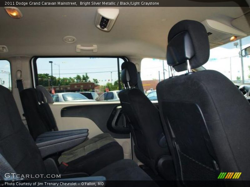 Bright Silver Metallic / Black/Light Graystone 2011 Dodge Grand Caravan Mainstreet