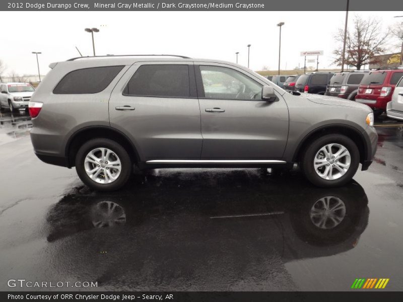 Mineral Gray Metallic / Dark Graystone/Medium Graystone 2012 Dodge Durango Crew