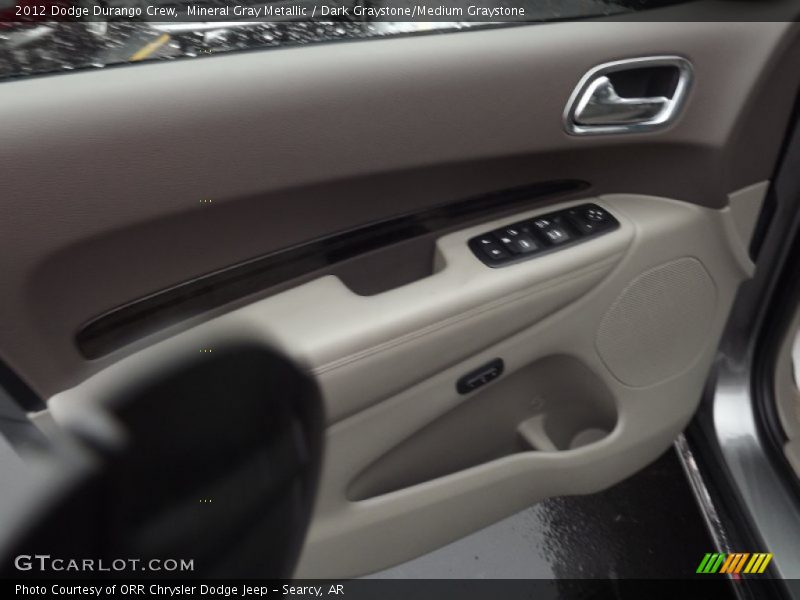 Mineral Gray Metallic / Dark Graystone/Medium Graystone 2012 Dodge Durango Crew