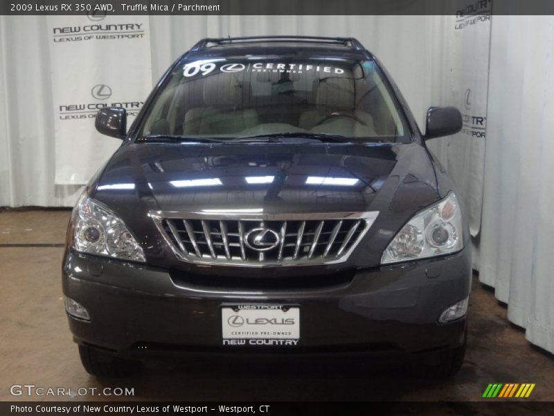 Truffle Mica / Parchment 2009 Lexus RX 350 AWD