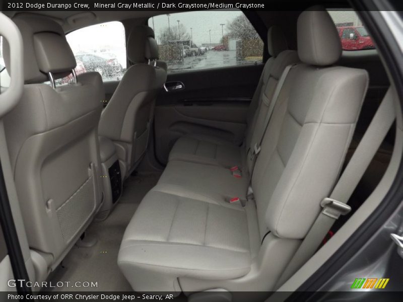 Mineral Gray Metallic / Dark Graystone/Medium Graystone 2012 Dodge Durango Crew