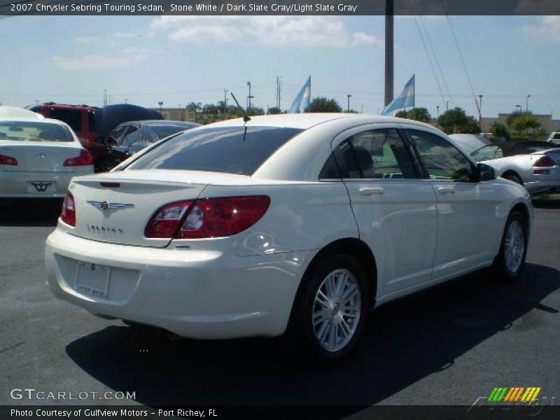 Stone White / Dark Slate Gray/Light Slate Gray 2007 Chrysler Sebring Touring Sedan