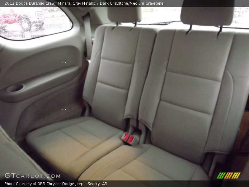 Mineral Gray Metallic / Dark Graystone/Medium Graystone 2012 Dodge Durango Crew