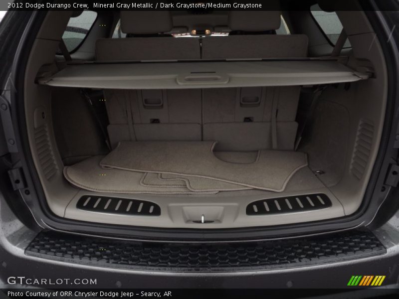 Mineral Gray Metallic / Dark Graystone/Medium Graystone 2012 Dodge Durango Crew