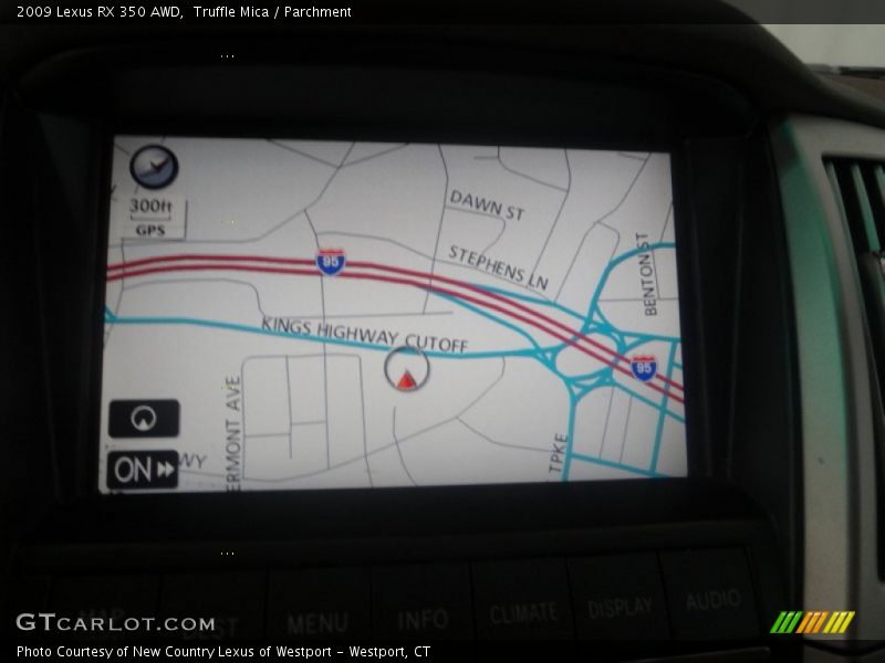 Truffle Mica / Parchment 2009 Lexus RX 350 AWD