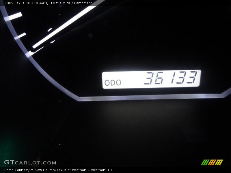 Truffle Mica / Parchment 2009 Lexus RX 350 AWD