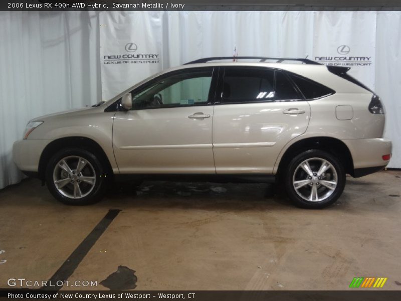 Savannah Metallic / Ivory 2006 Lexus RX 400h AWD Hybrid