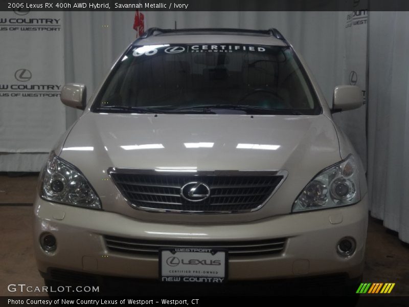 Savannah Metallic / Ivory 2006 Lexus RX 400h AWD Hybrid