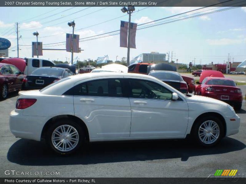 Stone White / Dark Slate Gray/Light Slate Gray 2007 Chrysler Sebring Touring Sedan