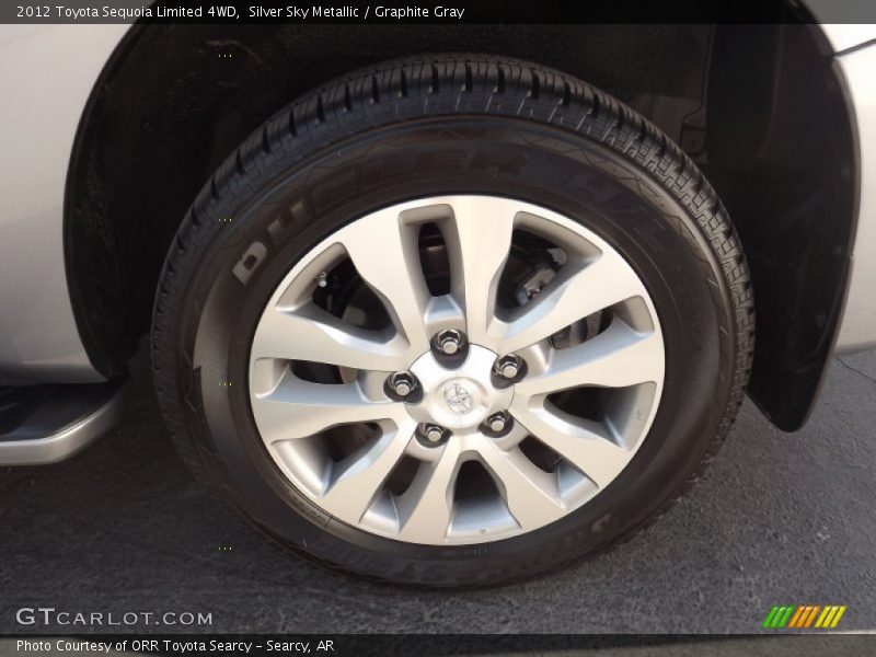  2012 Sequoia Limited 4WD Wheel