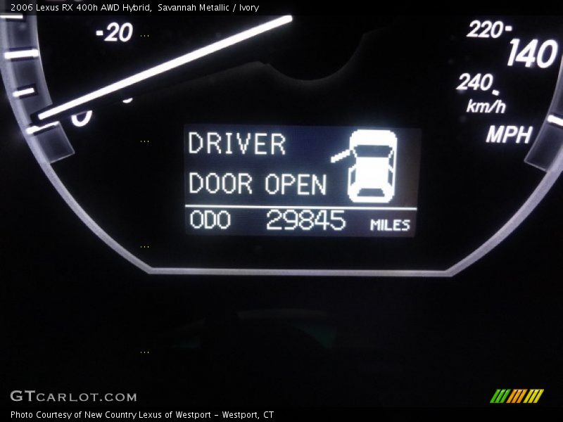 Savannah Metallic / Ivory 2006 Lexus RX 400h AWD Hybrid