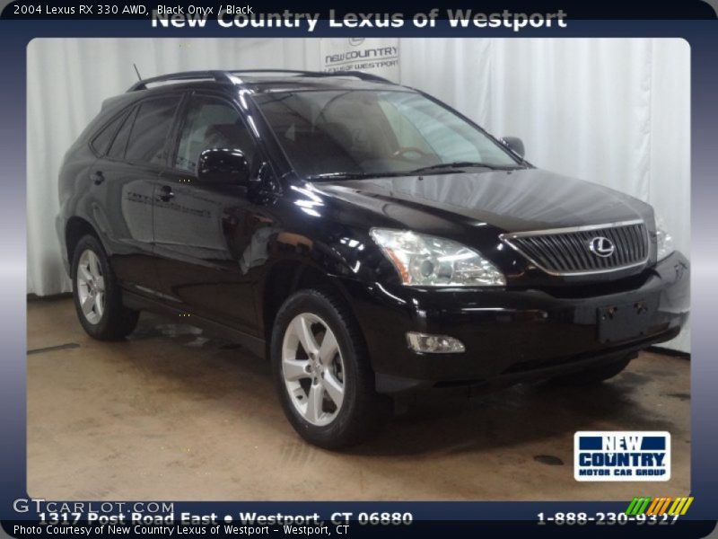 Black Onyx / Black 2004 Lexus RX 330 AWD