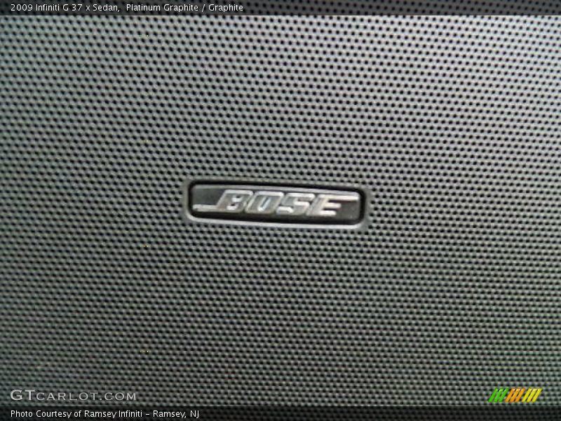 Platinum Graphite / Graphite 2009 Infiniti G 37 x Sedan