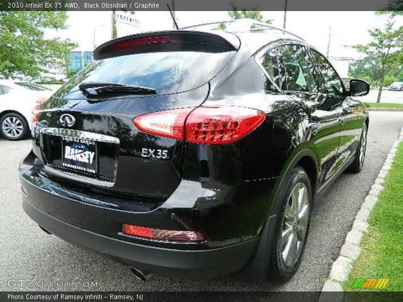 Black Obsidian / Graphite 2010 Infiniti EX 35 AWD