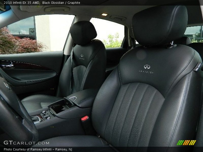 Black Obsidian / Graphite 2010 Infiniti EX 35 AWD