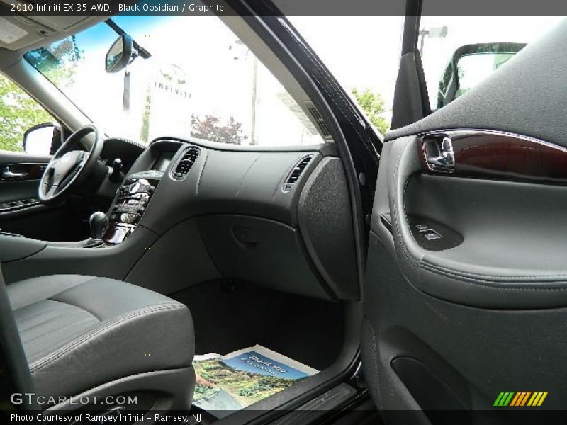 Black Obsidian / Graphite 2010 Infiniti EX 35 AWD