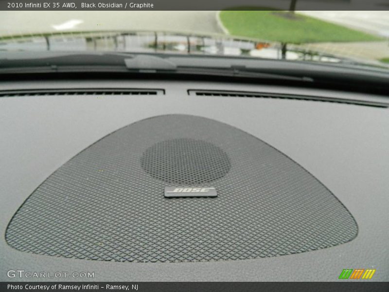Black Obsidian / Graphite 2010 Infiniti EX 35 AWD
