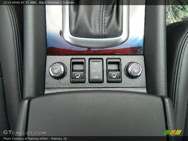 Black Obsidian / Graphite 2010 Infiniti EX 35 AWD