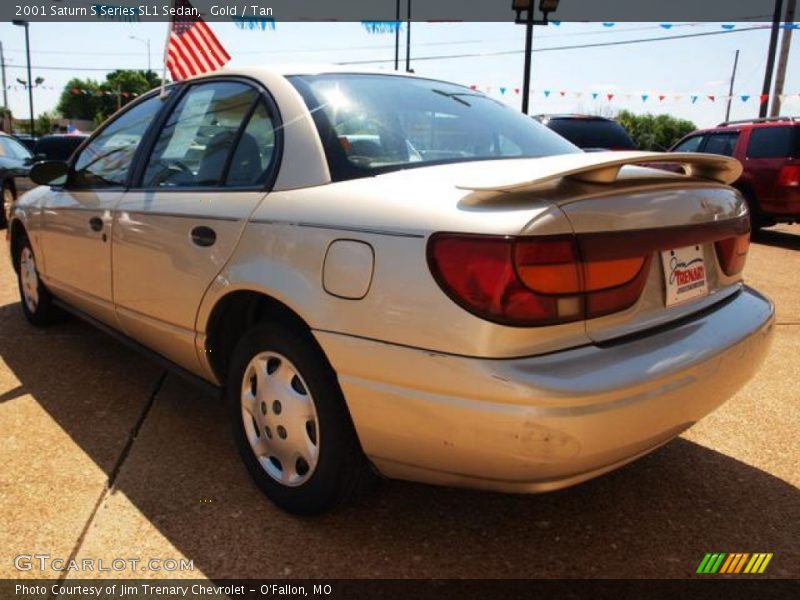 Gold / Tan 2001 Saturn S Series SL1 Sedan