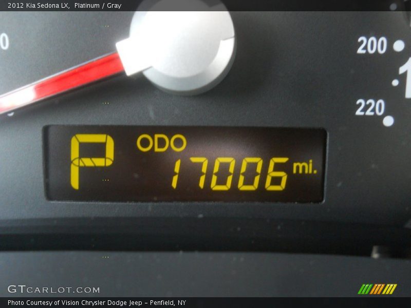 Platinum / Gray 2012 Kia Sedona LX