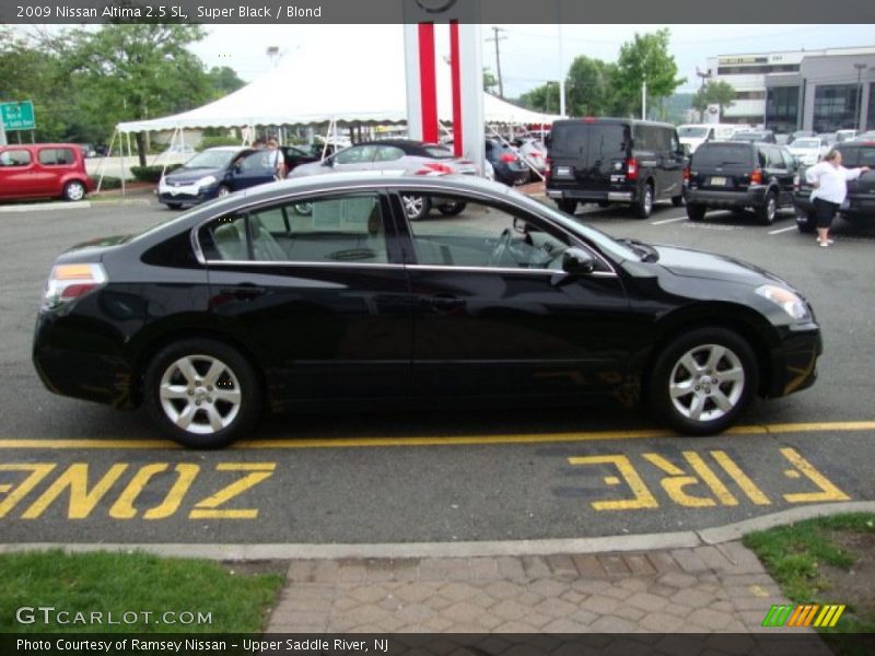 Super Black / Blond 2009 Nissan Altima 2.5 SL