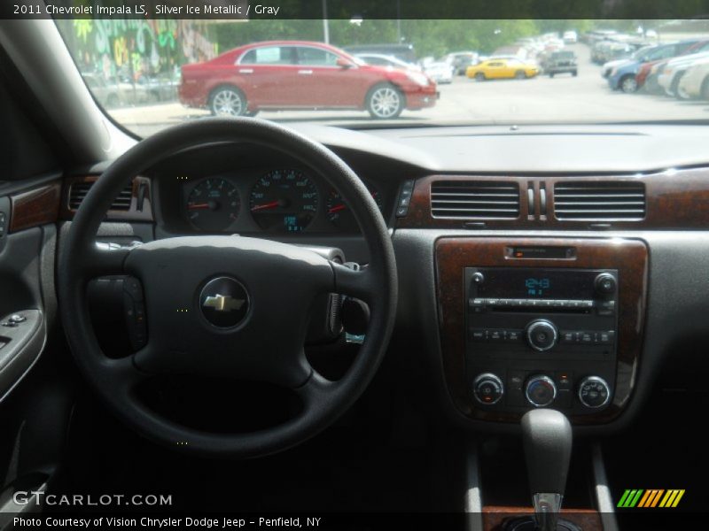 Silver Ice Metallic / Gray 2011 Chevrolet Impala LS