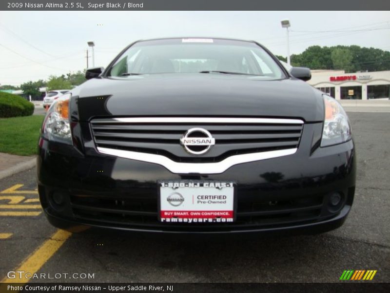 Super Black / Blond 2009 Nissan Altima 2.5 SL