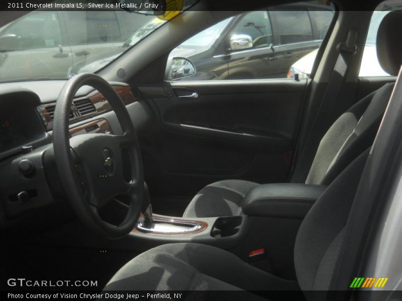 Silver Ice Metallic / Gray 2011 Chevrolet Impala LS