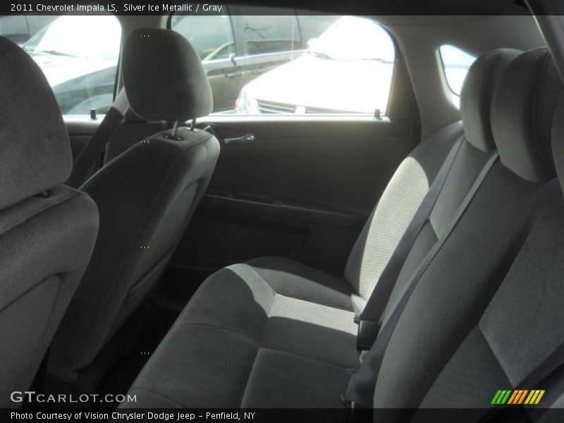 Silver Ice Metallic / Gray 2011 Chevrolet Impala LS