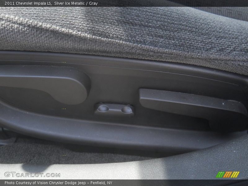 Silver Ice Metallic / Gray 2011 Chevrolet Impala LS