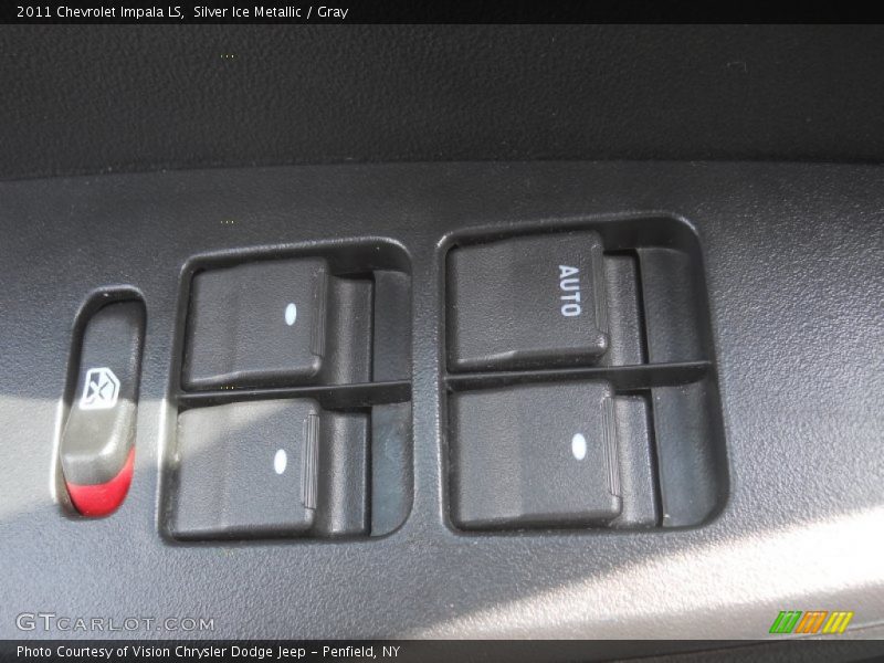 Silver Ice Metallic / Gray 2011 Chevrolet Impala LS