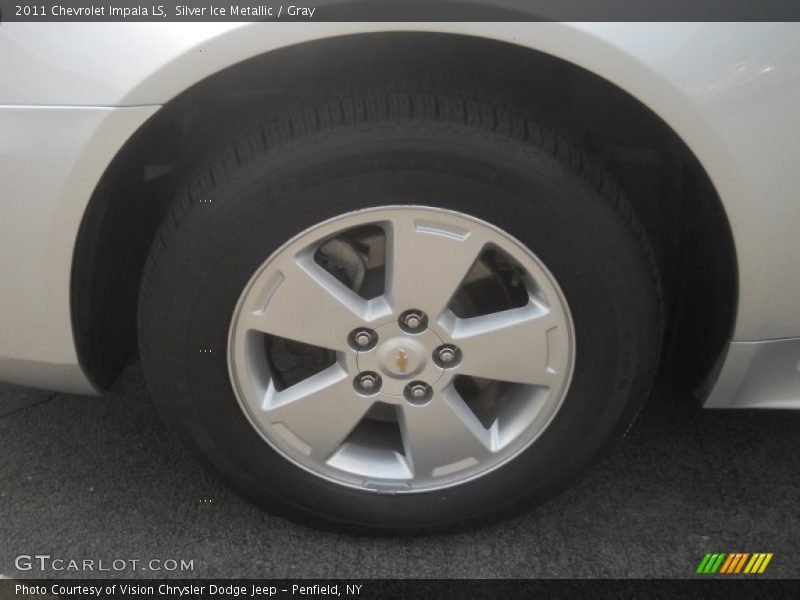 Silver Ice Metallic / Gray 2011 Chevrolet Impala LS