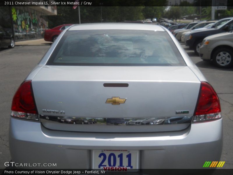 Silver Ice Metallic / Gray 2011 Chevrolet Impala LS
