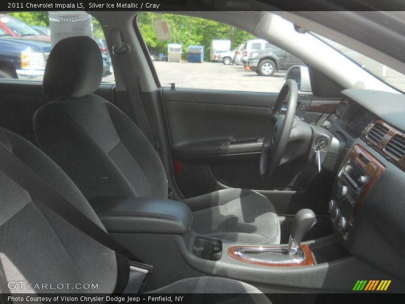 Silver Ice Metallic / Gray 2011 Chevrolet Impala LS