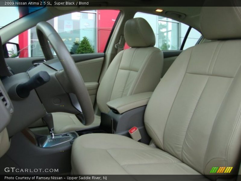 Super Black / Blond 2009 Nissan Altima 2.5 SL