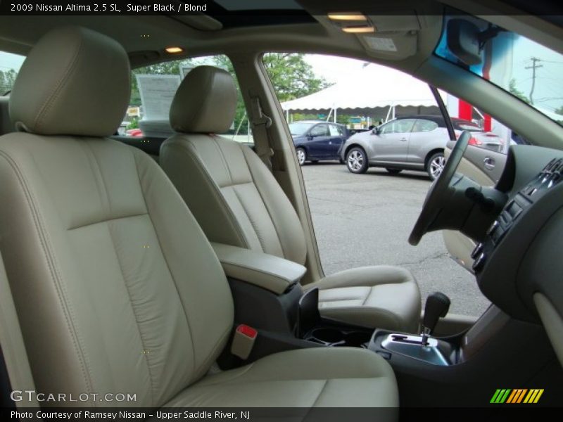 Super Black / Blond 2009 Nissan Altima 2.5 SL
