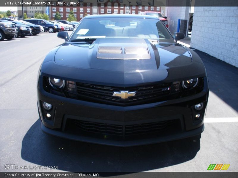 Black / Black 2012 Chevrolet Camaro ZL1