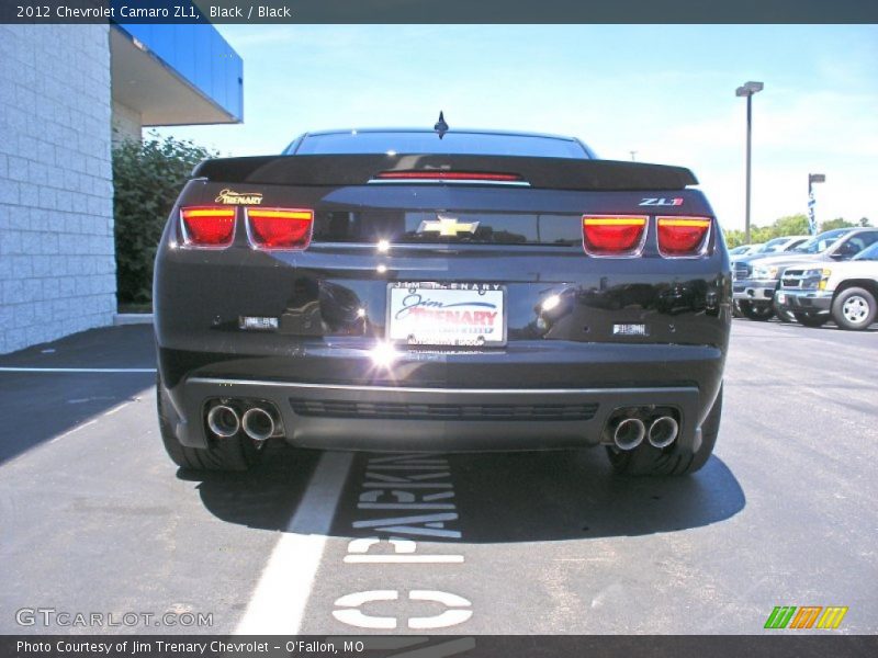 Black / Black 2012 Chevrolet Camaro ZL1