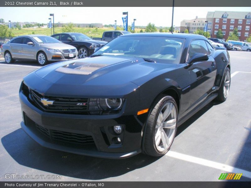 Front 3/4 View of 2012 Camaro ZL1