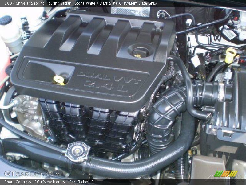 Stone White / Dark Slate Gray/Light Slate Gray 2007 Chrysler Sebring Touring Sedan