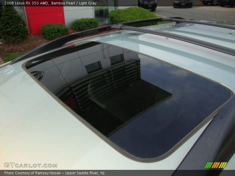 Bamboo Pearl / Light Gray 2008 Lexus RX 350 AWD