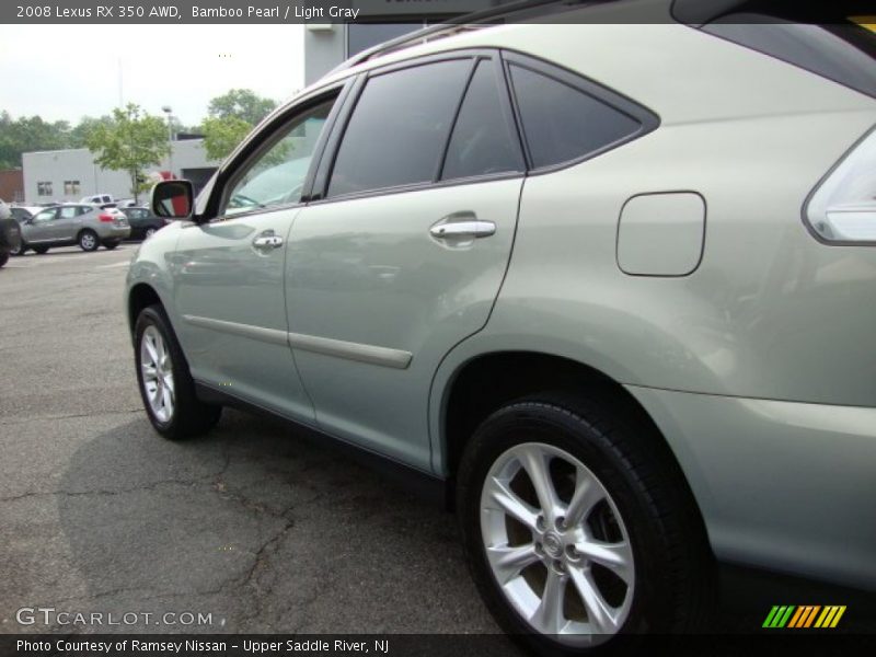 Bamboo Pearl / Light Gray 2008 Lexus RX 350 AWD