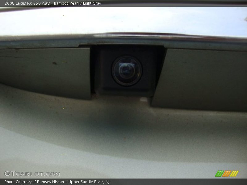 Bamboo Pearl / Light Gray 2008 Lexus RX 350 AWD