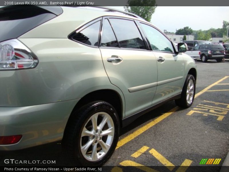 Bamboo Pearl / Light Gray 2008 Lexus RX 350 AWD
