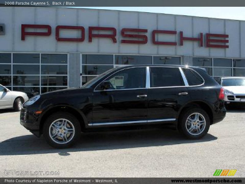 Black / Black 2008 Porsche Cayenne S