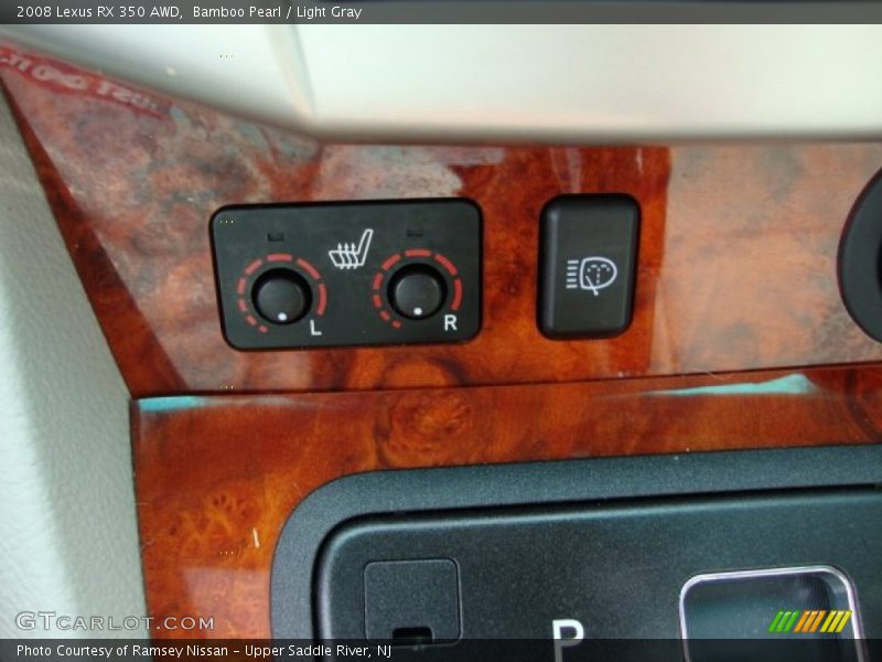 Bamboo Pearl / Light Gray 2008 Lexus RX 350 AWD